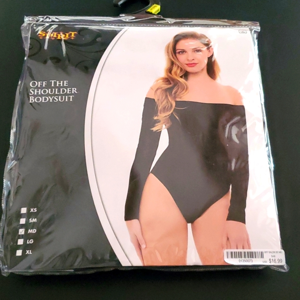 Off the shoulder body suit